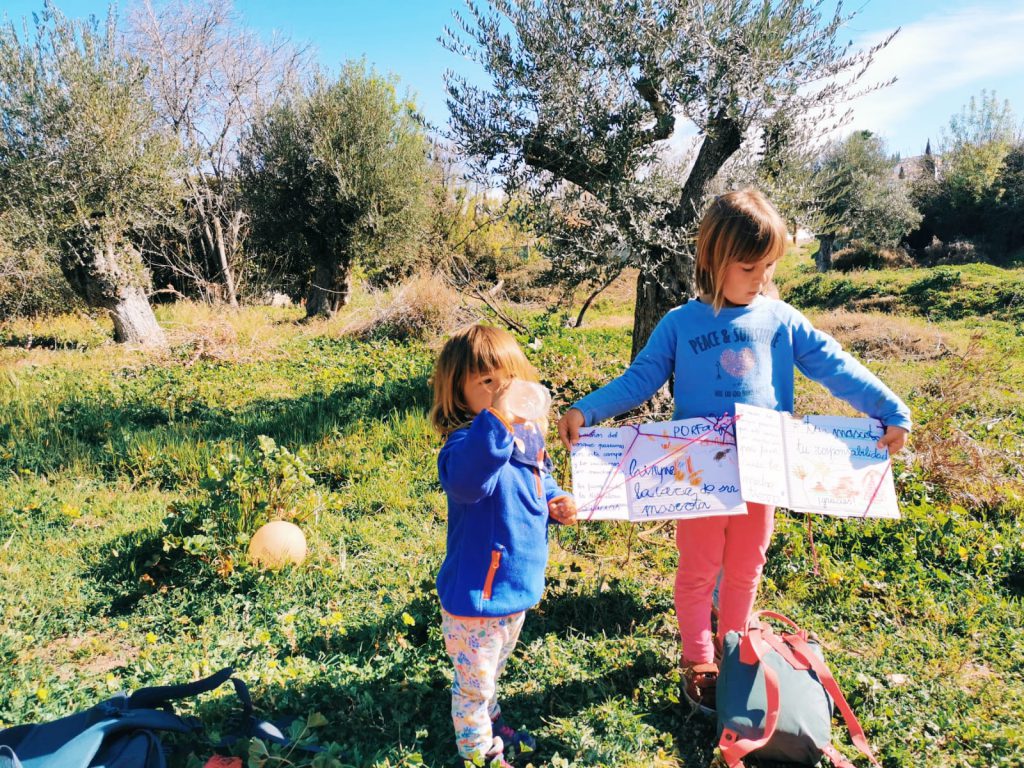 Niños en El Bosque